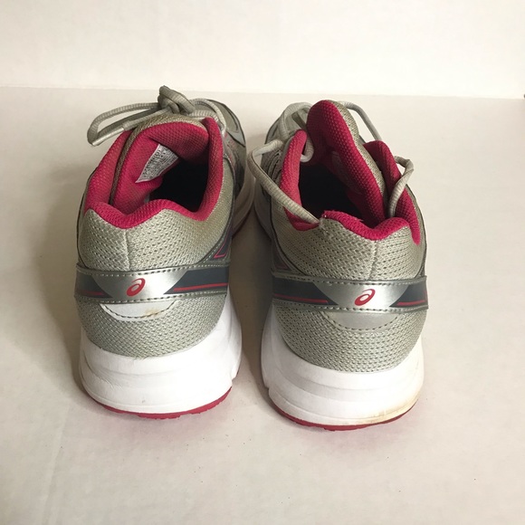 ASICS woman’s sneakers  size 11 silver and pink - Picture 3 of 8